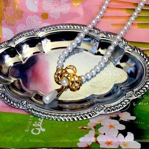 🆑🫧 CLEARANCE!🏷️ Vintage Faux Pearl Costume Jewelry Art Nouveau